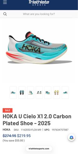 Hoka carbon running shoes
