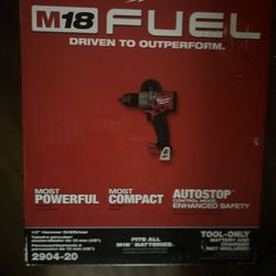 Milwaukee M18 Fuel 1/2 “ Hammer Drill Tool Only 