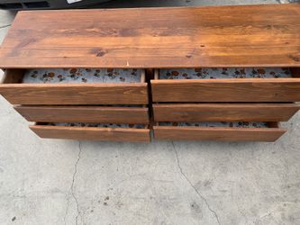 Redwood 6 Drawer Dresser