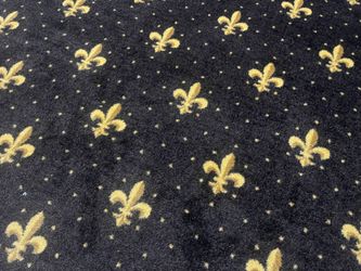 Fluer De Lis Carpet - NEW