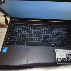 Chrome Acer Laptop 