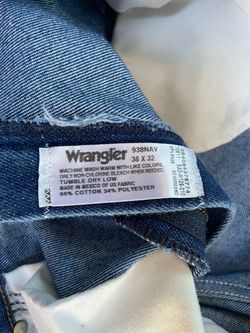 Wrangler Blue Jeans size 38x32