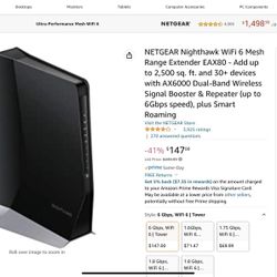 Nighthawk Router And Extender     