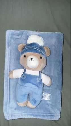 Plushie with baby blanket