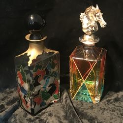 Murano Glass Decanters 