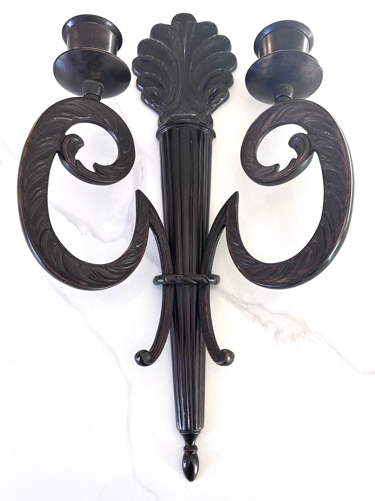 Bombay Bronze Wall Candle Holder