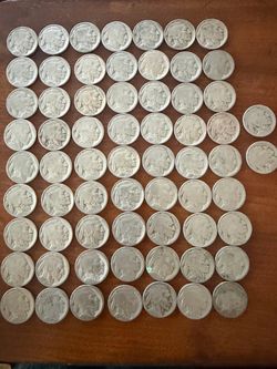 65 Buffalo Nickels