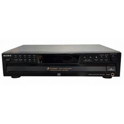 Sony CDP-CE375 5 Disc CD Changer Player Hi-Fi Stereo Used — Tested & Working.