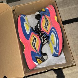 Jae Tips x Saucony Grid Jazz 9 "I Love You But I'm Busy" S70864-3 Size 9.5