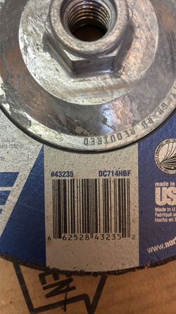 Grinding wheel 7”