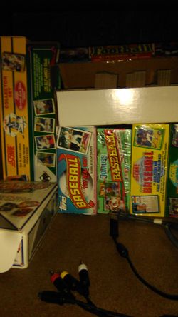 Topps wax rapper 1989 box Randy Johnson rookie and more still in wax rapper