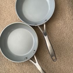 (2) Bialletti Frying Pans 12 Inch . Reduced From $20 EAch 