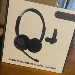 M109 Single & Dual Wireless Headset