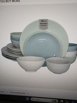 NEW Sango Sitters Blend 16pc Dinnerware Set OBO