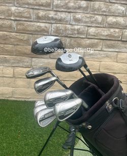 Adams Golf Clubs and Bag
