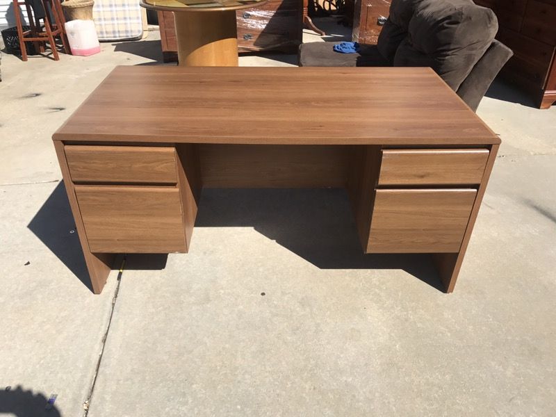Saunders wood desk