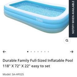 Brand New Pool