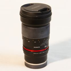 Rokinon 35mm f/1.4 (Photo Lens) – Sony E Mount – Manual Focus – Good Condition