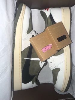 Air Jordan 1 Low x Travis Scott Reverse Olive
