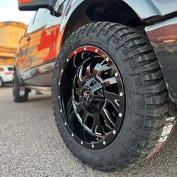20x10 Wheels And Tires 275/55/20 RT