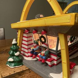 Department 56 McDonald’s Hand Painted Christmas House 