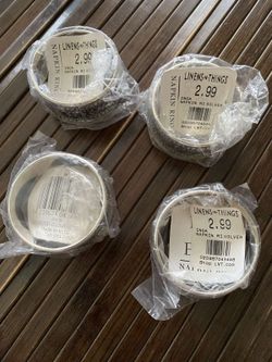 4pc Napkins Rings 