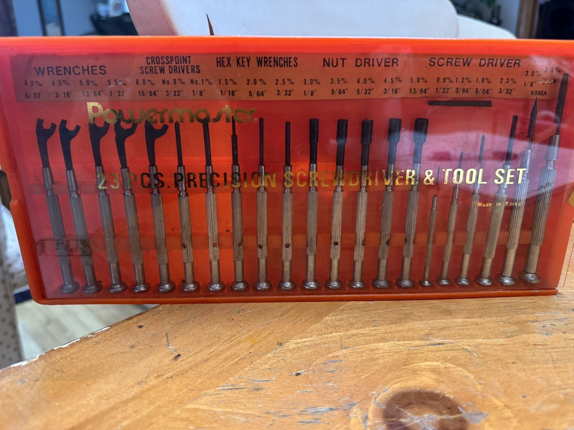 Power master 23 pcs Precision Screwdriver & Tool Set