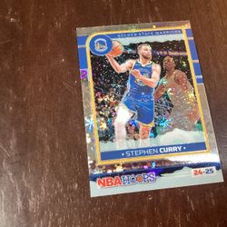 Stephen Curry NBA Hoops Basketball Card