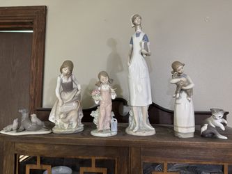 6 Lladro figurines