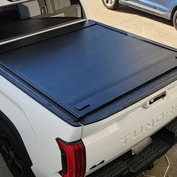 2007-26 Toyota Tundra 5.6ft Short Bed SyneticUSA Hard Aluminum Manual Retractable Tonneau Cover