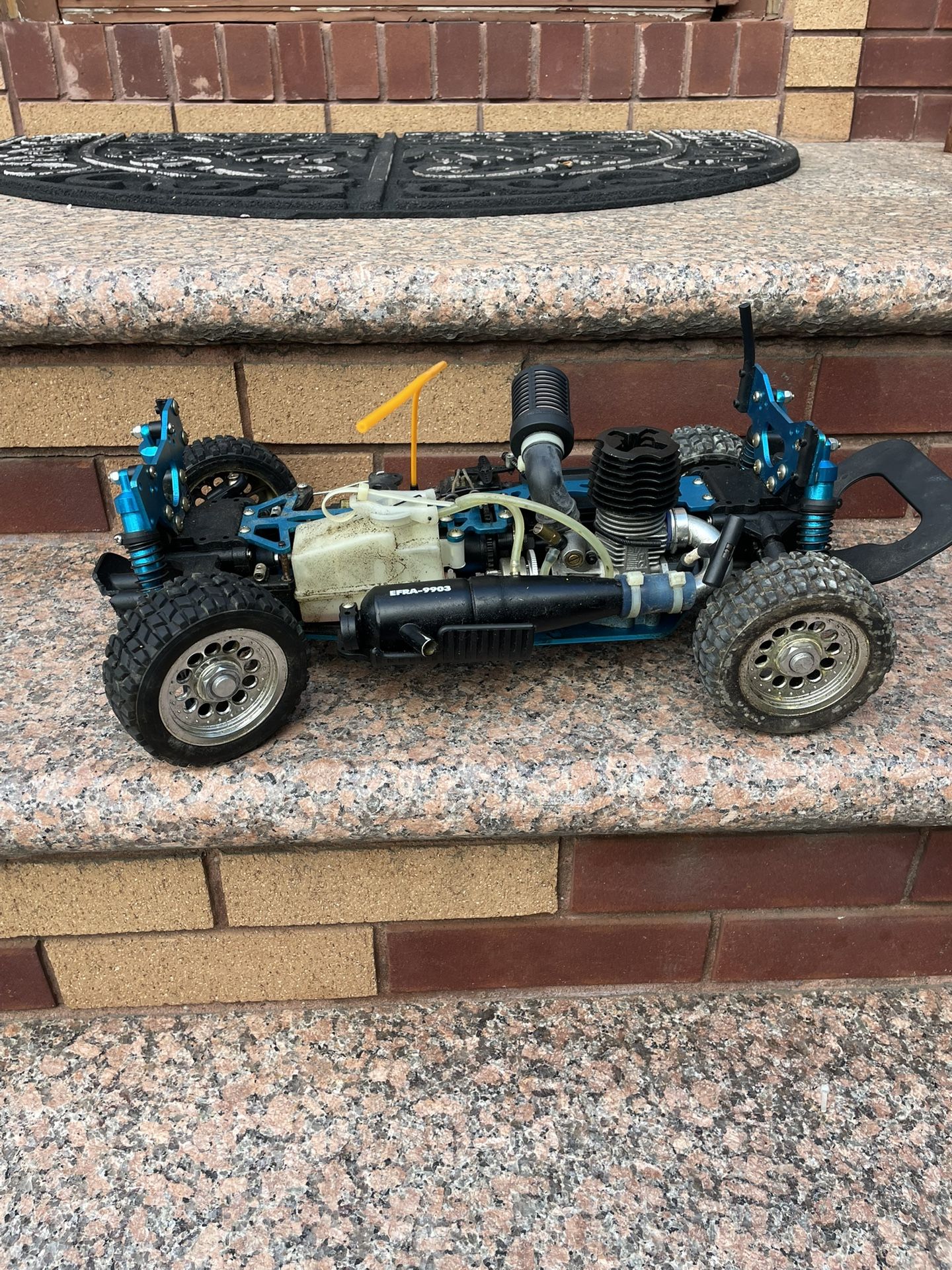Gas Powered Remote Control, Used For Parts