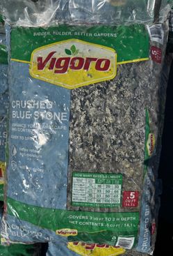 Vigoro 0.5 cu. ft. Crushed Bluestone Landscape Rock