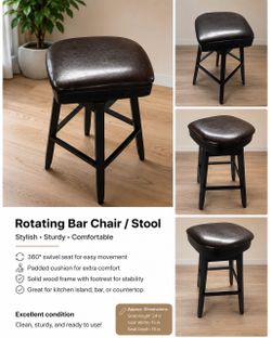 Rotating bar chair / stool