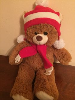 Cute Large Plush Holiday Bear