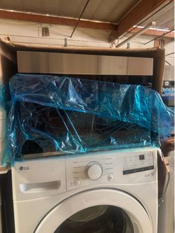 Box microwave over the range stainless steel w 24”