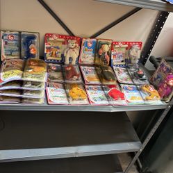16 Beanie Babies In Origin Packages 
