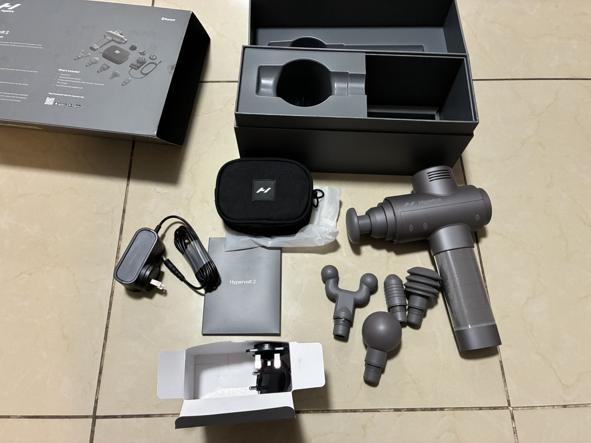 Hyperice Hypervolt 2 Percussion Massage Device - Grey ((contact info removed)800)