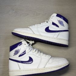 Jordan 1 Metallic purple 