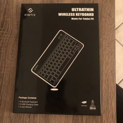 Ultra thin Wireless Bluetooth Keyboard