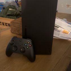 Xbox Series X With Controller