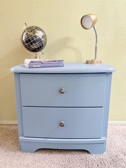 Beautifully refurbished two drawer dresser/nightstand
