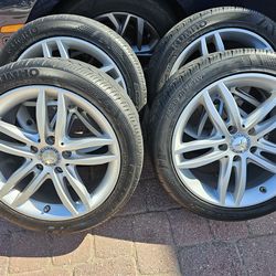 5x112 Rims & Tires 225/45 ZR17 94W