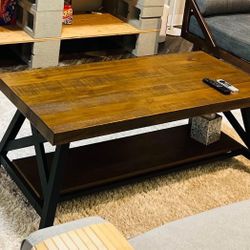 Rarely Used Wooden coffee Table For sale