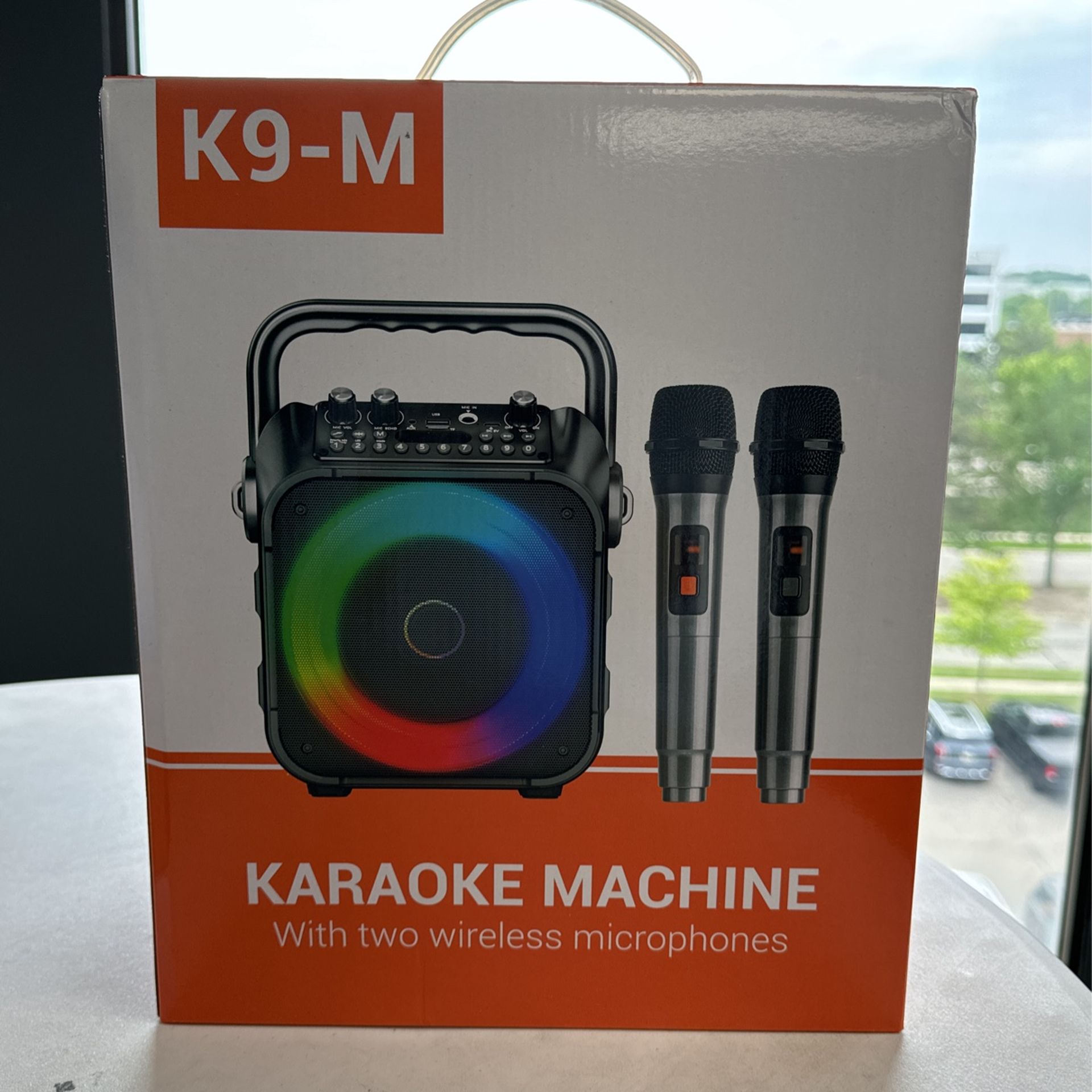 Karaoke Machine With Two Wireless Microphones