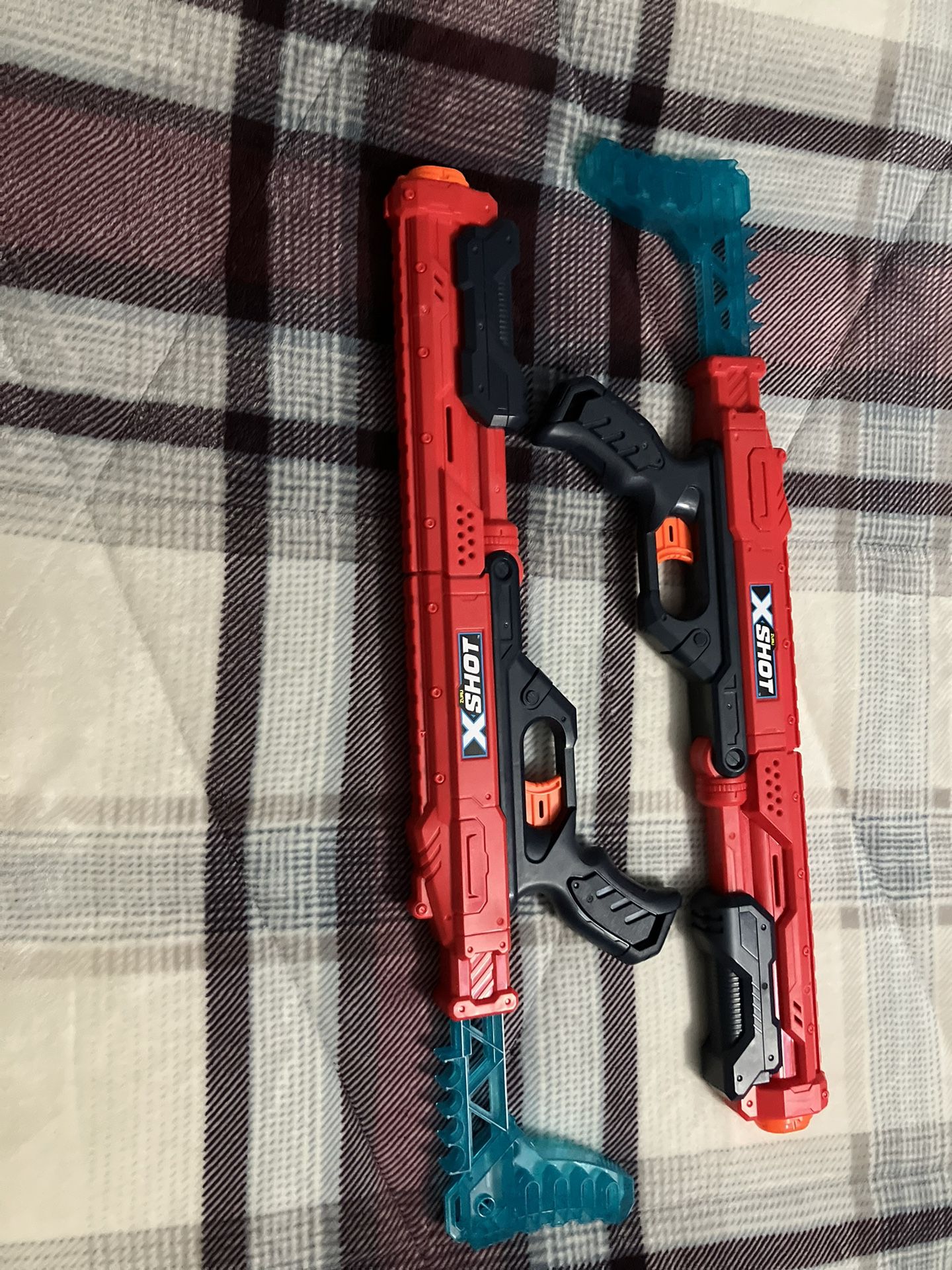 2 Xshot Shotgun Toy Blasters 