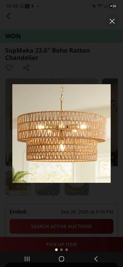 LAMP BOHO RATTAM
