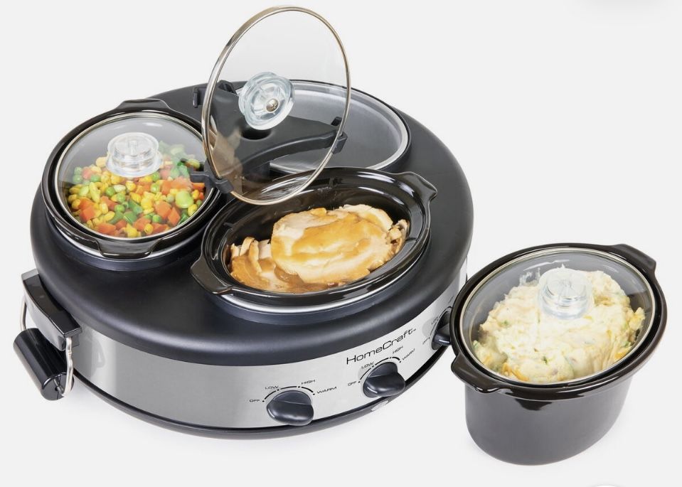 1.5 Triple Slow Cooker main image 4