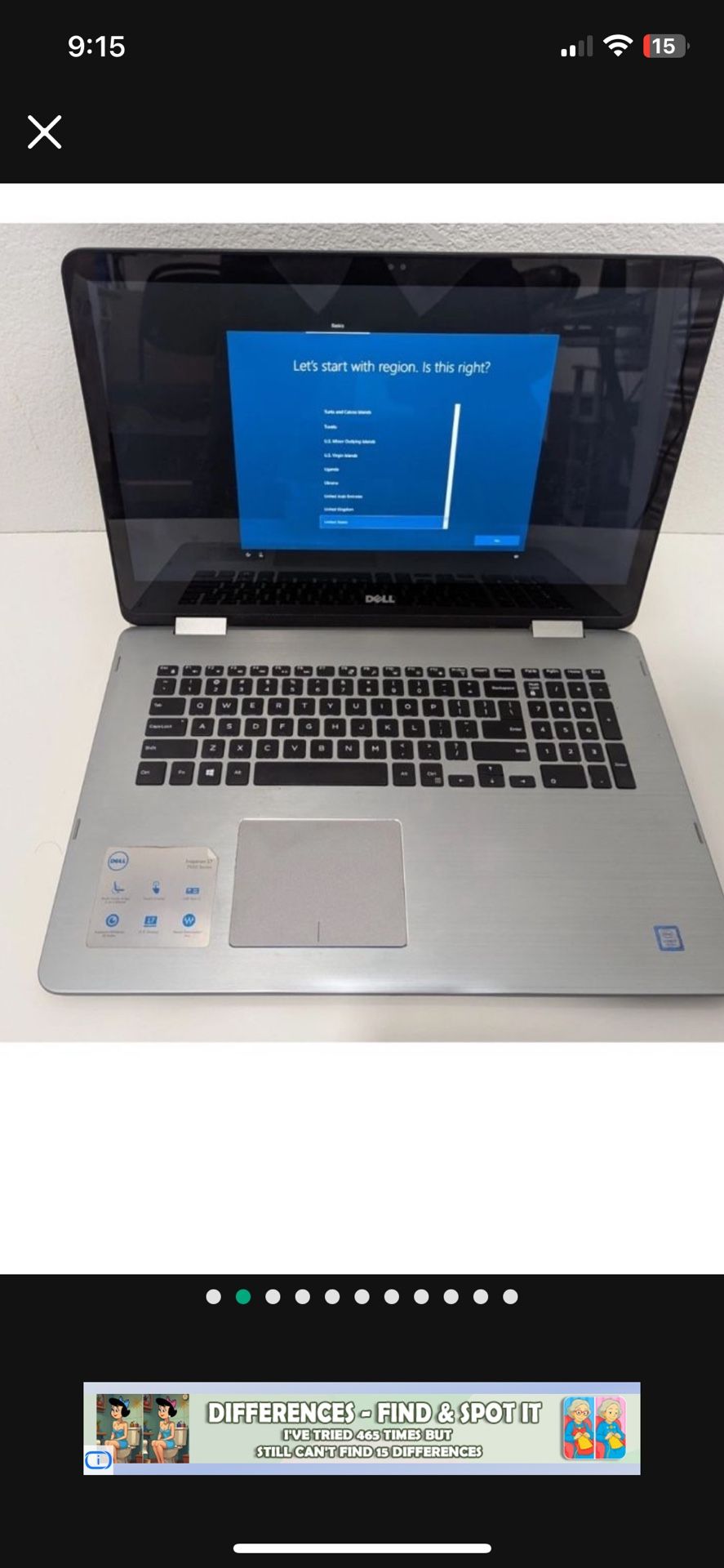 Hp Laptop 450 Probook 7th Gen 8gb 256gb Ssd More