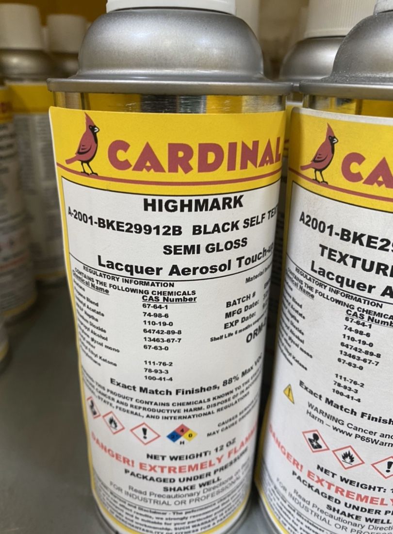 Black Self Texture Semi Gloss