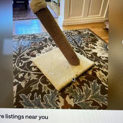 Cat Scratching Post Used, But In Really Good Condition
